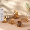 Emsan Hatrı Var Amber 80 ml 6'lı Kahve Fincanı Takımı