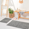 Kaşmir Home Wave Paspas Gri 60x90-40x60 cm