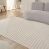 Kaşmir Halı İskandinav Rune White 80x300 cm