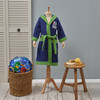 Pj Masks by Karaca Home Superhero Beyaz %100 Pamuk Bornoz 4-6 Yaş