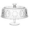 Baci Milano Baroque Rock Cake Kek Standı 32 cm Şeffaf