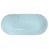 Baci Milano Joke Table Kitchen Melamin Oval Servis Tabağı 24 cm x 53 cm Aqua