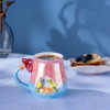 İstanbul Porselen Tropikal Kupa 400 ML Pembe