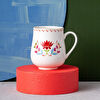 İstanbul Porselen Nar New Bone Kupa Mavi 250 ml