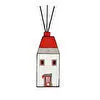 Egan Italy Le Casette Çubuklu Koku Difüzörü 11 cm x 27 cm Kırmızı