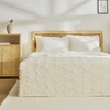 Kaşmir Home Emma Çift Kişilik Yatak Örtüsü Offwhite
