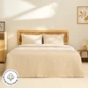 Kaşmir Home Nora %100 Pamuk Çift Kişilik Pike Bej