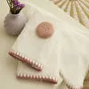 Kaşmir Home Pure 3'lü Midye Dikişli El Havlusu Rose 30x50 cm