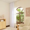 Kaşmir Home Holly Ada Fon Perde Koyu Beyaz 150x270 cm