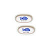 The Mia Fish Oval Servis 2li 21 Cm