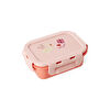 Rice Plastik Small Lunchbox - Pembe Vahşi Yaşam