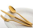 Jumbo 9400 Titanyum Gold 12 Kişilik 84 Parça Çatal Kaşık Bıçak Takımı