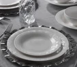 Jumbo Lily 24 Parça 6 Kişilik Bone Yemek Takımı