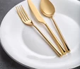 Jumbo 1001 Titanyum Gold 12 Kişilik 84 Parça Çatal Kaşık Bıçak Takımı