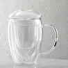 Jumbo Glory Double Wall Bitki Çay Bardağı 280 ml