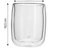 Jumbo Glory Double Wall 2'li Bardak 400 ml