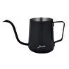 Jumbo Venti Siyah Çelik Coffe Kettle 600 ml