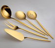 Jumbo 9000 5 Parça Titanyum Gold Servis Takımı
