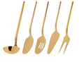 Jumbo 5100 5 Parça Titanyum Gold Servis Seti