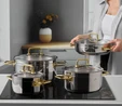 Jumbo Modena 8 Parça Titanyum Gold Tencere Seti