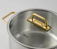 Jumbo Modena 8 Parça Titanyum Gold Tencere Seti