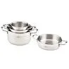 Jumbo Myra 8 Parça İndüksiyon Tabanlı Çelik Tencere Seti