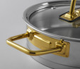 Jumbo Assos 6 Parça Titanyum Gold Midi Sahan Seti