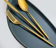 Jumbo 5900 Infinity Titanyum Gold 12 Kişilik 84 Parça Çatal Kaşık Bıçak Takımı