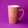 Jumbo Joy Pink Mug
