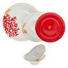 Jumbo Red Marin 6 Kişilik 24 Parça Yemek Takımı