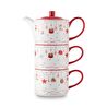 Jumbo Practico Alman Çeliği Red Tırtıklı Soyma Bıçağı - 9 cm