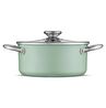 Jumbo Mint Green 7 Parça İndüksiyon Tabanlı Granit Tencere Seti