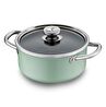 Jumbo Mint Green 7 Parça İndüksiyon Tabanlı Granit Tencere Seti