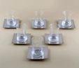 Jumbo Timeless Cubic 6'lı Çay Tabağı Seti