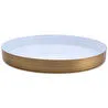 Jumbo Capella Beyaz Yuvarlak Tepsi 32 cm