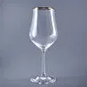 Jumbo Tulipa Platin 6'lı Ayaklı Kadeh 350 ml