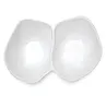 Jumbo Maris Melamin 2 Bölmeli Beyaz Servis Kase 32.6x24.6x7.1 cm