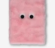 Flying Tiger Copenhagen Pembe Peluş Çizgisiz A5 Defter