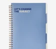 Flying Tiger Copenhagen Çizgili ve Bölümlü A4 Defter