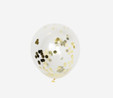 Flying Tiger Copenhagen 6'lı Gold Detaylı Konfetili Balon Seti