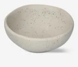 Flying Tiger Copenhagen Beyaz Stoneware Kase 3,5 x 10 cm