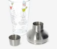 Flying Tiger Copenhagen Tarifli Cam Shaker 430 ml
