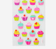 Flying Tiger Copenhagen Cupcake Şekilli Sticker Seti