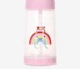 Flying Tiger Copenhagen Gökkuşağı Desenli Pembe Matara 420 ml