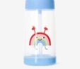 Flying Tiger Copenhagen Gökkuşağı Desenli Mavi Matara 420 ml