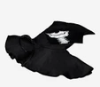 Flying Tiger Copenhagen Siyah Pelerin ve İskeletli Bandana Seti