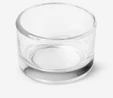 Flying Tiger Copenhagen Şeffaf Cam Tealight Mumluk