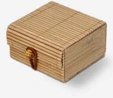 Flying Tiger Copenhagen Bambu Saklama Kutusu 6 x 3,5 cm