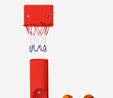 Flying Tiger Copenhagen Tuvalet Basketbol Seti