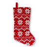Flying Tiger Copenhagen Kar Tanesi Desenli Kırmızı Yılbaşı Çorabı